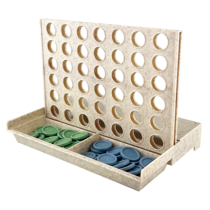 Wheat Straw Connect Four - Custom Promotional Product