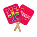 Cardboard Wooden Fans - Custom Promotional Product