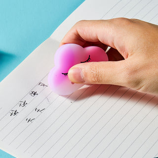 Cloud Shaped Rubber Eraser - Custom Promotional Product