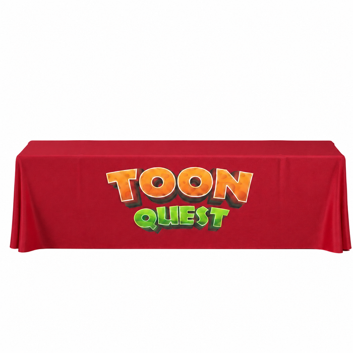8ft (2.4m) Premium Draped Standard Table Cover