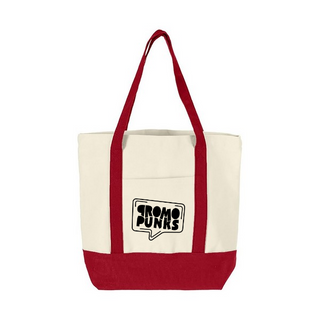 Canvas Tote Bag With Pockets