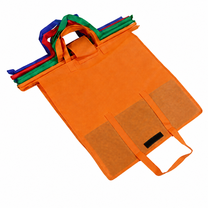 4PCS Reusable Grocery Shopping Cart Trolley Bags
