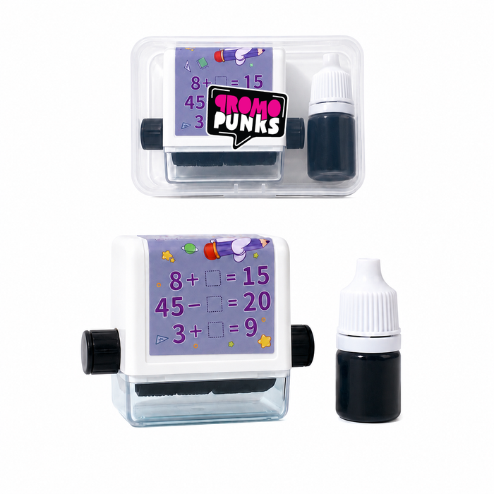 Math Roller Stamp
