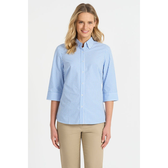 Ladies Miller 3/4 Sleeve Shirt - Custom Promotional Product