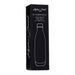 Classic 500ml Water Bottle - A drink bottle in a sleek black box. The bottle is stainless steel and features a logo.
