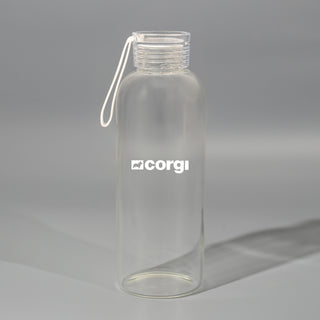 Crystal 750mL Borosilicate Glass Bottle - Custom Promotional Product