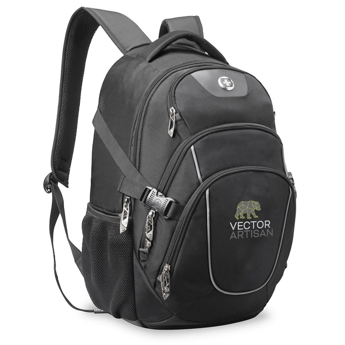 Swissdigital Stealth Vector Backpack - Custom Promotional Product