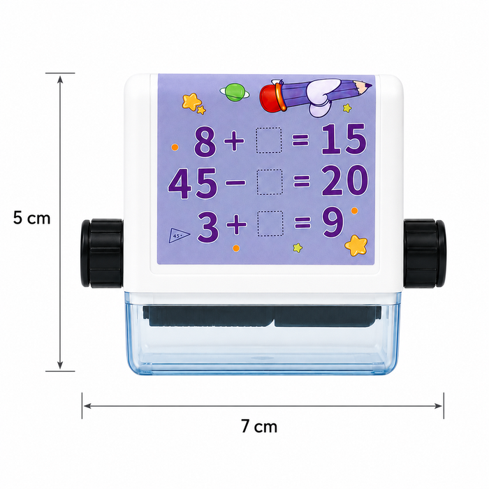 Math Roller Stamp