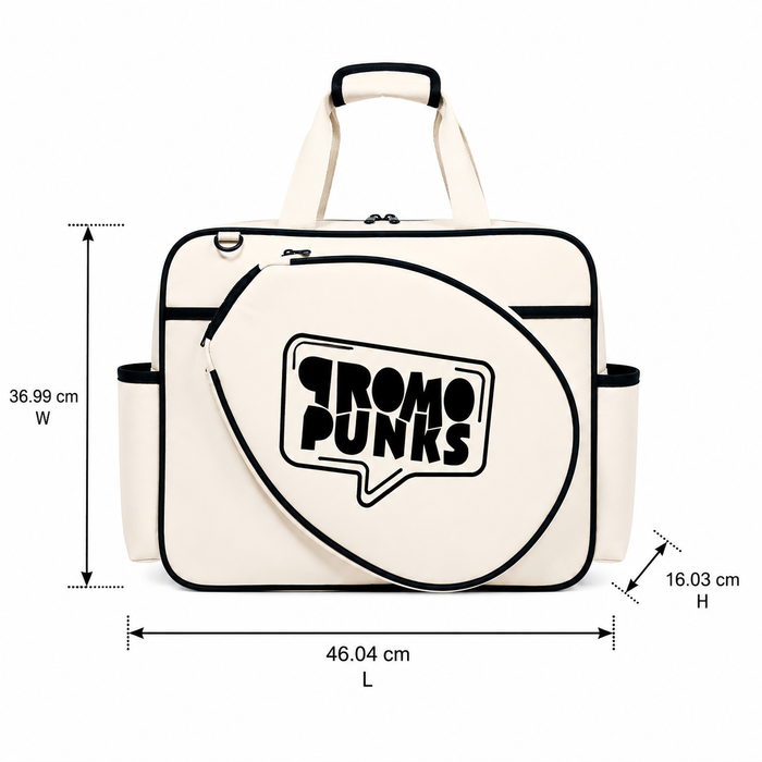 Tennis Racket Shoulder Tote Bag