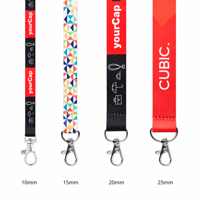 Custom Printed Sublimation Lanyard – 15mm