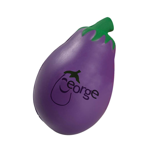 Stress Toy Eggplant - Custom Promotional Product
