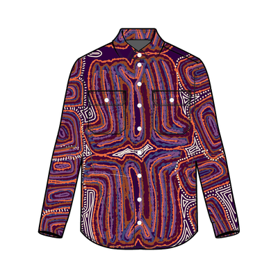 150gsm Cotton Drill Long Sleeve Work Shirt - Custom Promotional Product