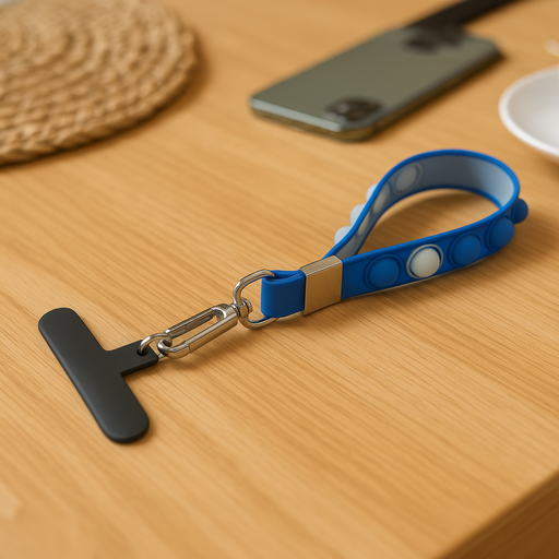Popper Phone Tether Wristlet - Custom Promotional Product