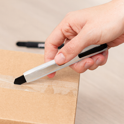 Slimline Retractable Box Cutter - Custom Promotional Product
