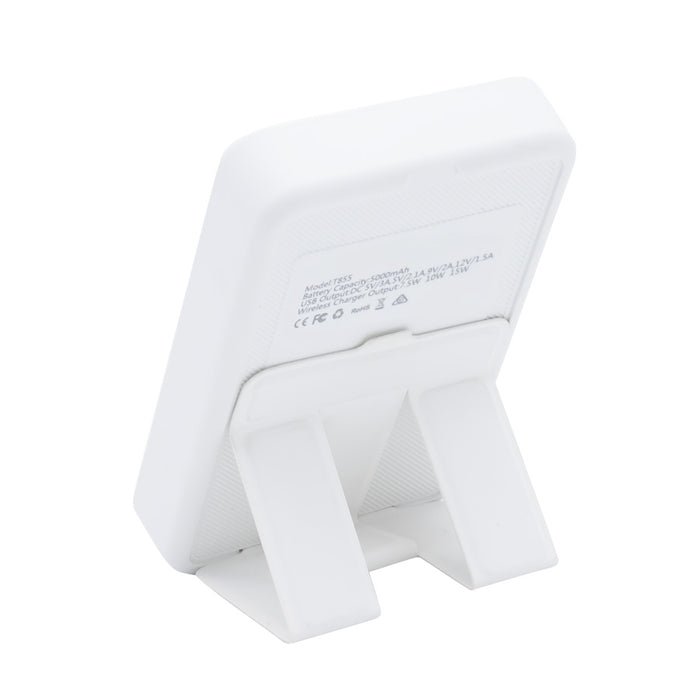 Turbo 5000mAh wireless charging power bank - Custom Promotional Product