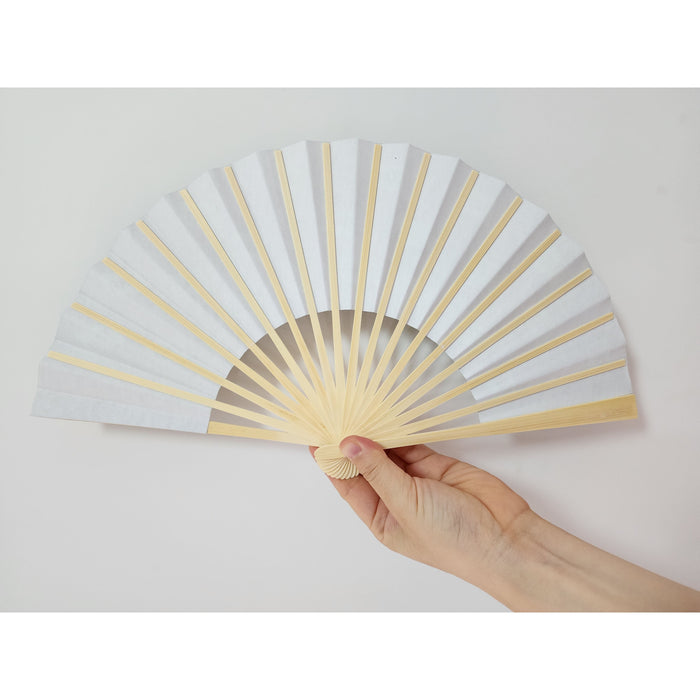 Bamboo Fabric Hand Fans - Custom Promotional Product