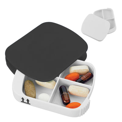 Spin Pill Box - Custom Promotional Product