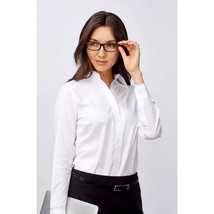 Ladies Kingston Long Sleeve Shirt - Custom Promotional Product