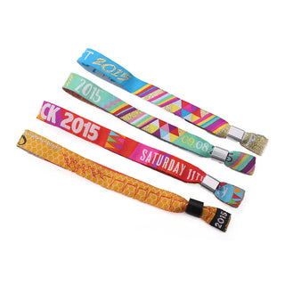 Adjustable Fabric Wristbands - Custom Promotional Product