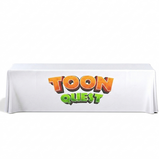 8ft (2.4m) Premium Draped Standard Table Cover