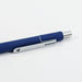 NFC Metal Ballpoint Pen - A metal ballpoint pen featuring a blue grip and a silver clip, with a sleek, modern design.