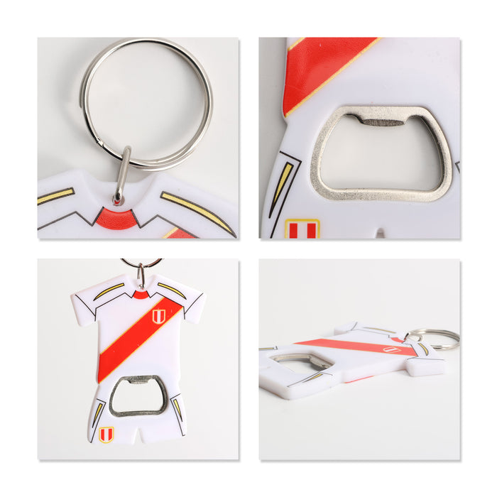 Sport Jersey Bottle Opener Keyring - Custom Promotional Product