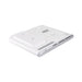 Haines 15W 3n1 Magnetic Wireless Charger & USB Adaptor - A white magnetic wireless charger and USB adaptor with multiple charging surfaces and a sleek design.
