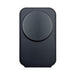 Sherry 15W Foldable 3-in-1 Magnetic Wireless Charger - A black foldable 3-in-1 magnetic wireless charger with a circular charging area and a logo.