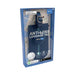 MiTag Duo Tracker Luggage Tag - A blue anti-loss luggage tag with a strap, packaged in a clear box, featuring a logo and compatible with iOS and Android.