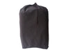 Traveller Carry-on Suitcase - A black carry-on suitcase with a drawstring closure, featuring a logo or branding on the surface.