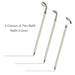 Golf Pen Gift Set - A golf pen gift set featuring three pens designed like golf clubs with silver accents and white barrels.