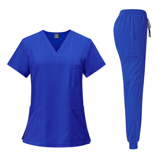Custom Solid Colour Scrub & Pants Set - Custom Promotional Product