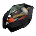 Bellroy Classic Duffel 45L - A black duffel bag open to reveal neatly packed items, including clothing and accessories in various colours.