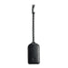 Bellroy Luggage Tag - A black luggage tag made of leather, featuring a braided attachment. It has a logo on its surface.