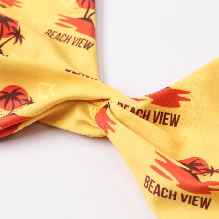 Women���s Polyester Spandex Sublimated Bikini top & bottom - Custom Promotional Product