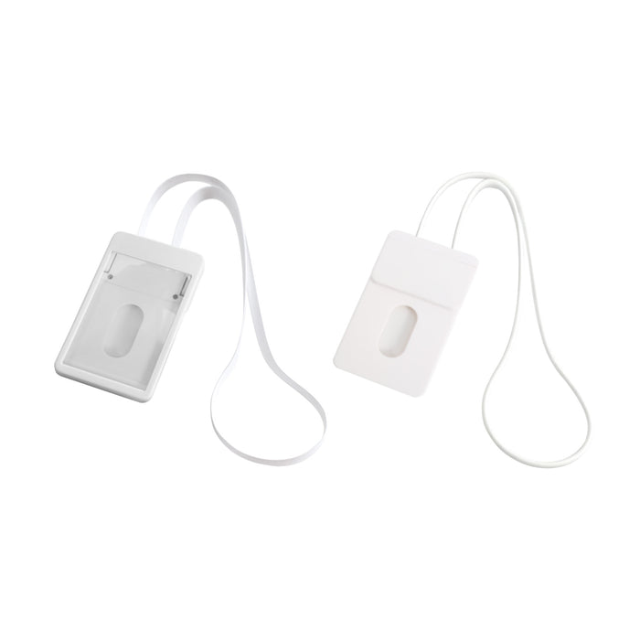 ABS Retractable Card Holder with Lanyard - Custom Promotional Product
