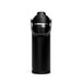 CamelBak - Thrive Chug VSS 0.6L - A drink bottle in black with a silver band and a handle, featuring a secure lid and a logo.