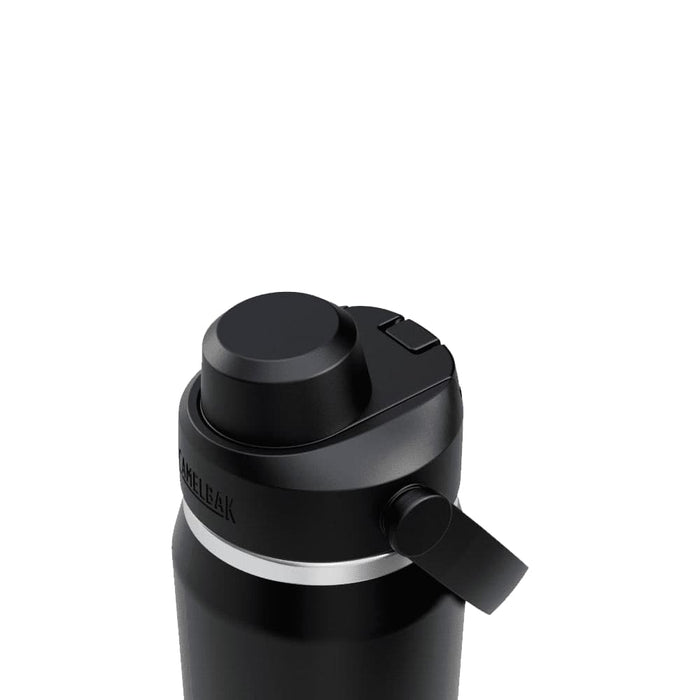 CamelBak - Thrive Chug VSS 0.75L - A drink bottle in black with a twist top and a spout, featuring a logo on the side.