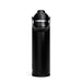 CamelBak - Thrive Chug VSS 1.0L - A drink bottle in black with a silver band, featuring a handle and a spout cap. It has a logo on the side.