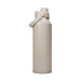 CamelBak - Thrive Chug VSS 1.2L - A drink bottle in a light beige colour with a flip-top lid and a side handle, featuring a logo.