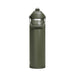 CamelBak - Thrive Flip Straw VSS 1.0L - A drink bottle in olive green with a grey lid and a carry handle, featuring a logo.