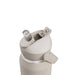 CamelBak - Thrive Flip Straw VSS 1.0L - A drink bottle in a light beige colour featuring a flip straw and a secure cap, with a logo on the body.