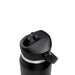 CamelBak - Thrive Flip Straw VSS 1.0L - A drink bottle with a black finish and a flip straw lid, featuring a silver band and a logo.