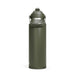 CamelBak - Thrive Flip Straw VSS 1.2L - A drink bottle in olive green with a flip straw lid and a carrying handle, featuring a logo.