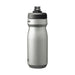 CamelBak - Podium Insulated Steel 0.5L - A drink bottle in stainless steel, featuring a black lid and a logo. It's insulated and has a capacity of 0.5L.