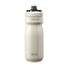 CamelBak - Podium Insulated Steel 0.5L - A drink bottle in white with a grey cap, featuring a logo and a streamlined design.