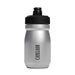 CamelBak - Podium Insulated Steel 0.35L - A drink bottle made of stainless steel, featuring a black cap and a CamelBak logo on the side.