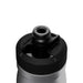 CamelBak - Podium Insulated Steel 0.35L - A drink bottle with a silver body and a black, spout lid featuring a logo.