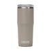 CamelBak - Thrive Tumbler VSS 0.6L - A drink bottle in a light brown shade with a clear lid and a logo.