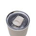 CamelBak - Thrive Tumbler VSS 0.9L - A drink bottle featuring a lid with a spout, in a light beige colour, with a clear rim and a logo.